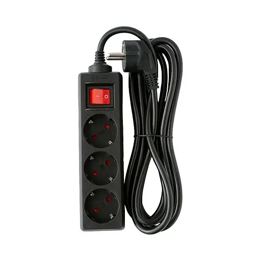 Мережевий фільтр Logan SFB3-5 Black - фото 3