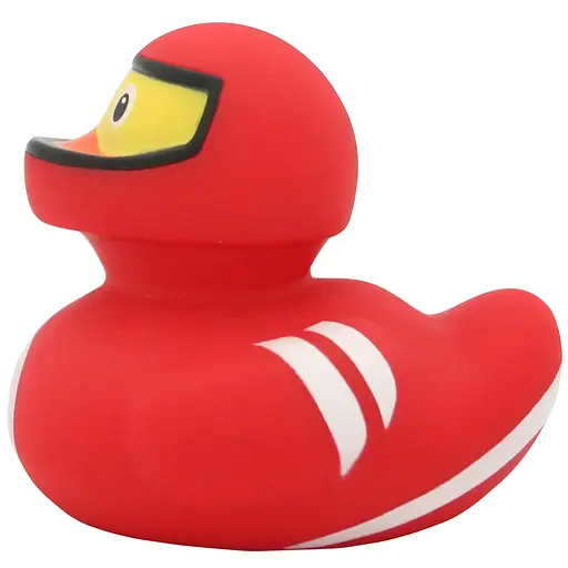 Уточка FunnyDucks Гонщик красный (1869) - фото 5