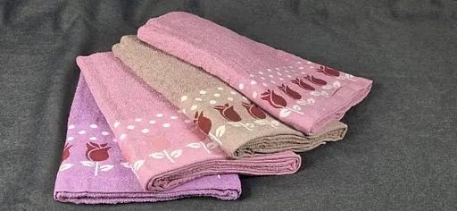 Набор махровых банных полотенец 70х140 см, комплект 8 шт. D-958-120 большой набор махровых полотенец для бани Разные цвета - фото 6