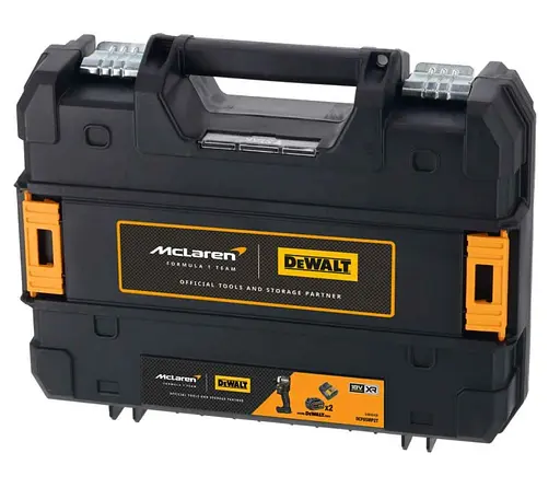 Шуруповерт ударный DeWalt McLaren F1 Team Limited Edition с АКБ и ЗУ DCF85MP2T - фото 6