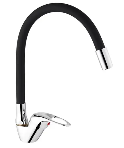 Змішувач для кухні з гнучким виливом Agua Leon - C039 (CV033125) - фото 1