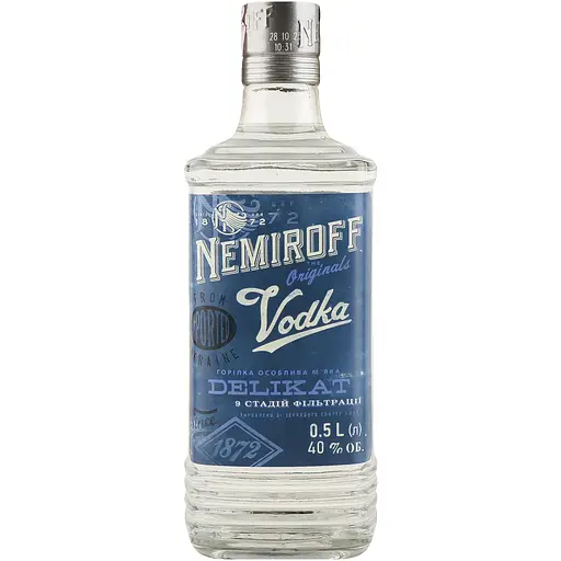 Горілка особлива Nemiroff Originals Делікат м'яка 40% 0.5 л - фото 1