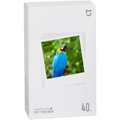 Папір для фотопринтера Xiaomi Instant Photo Paper 3" 40 аркушів (BHR6756GL) [76324]