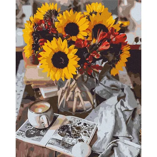 Картина по номерам Уютный осенний букет Brushme 40x50 см разноцветная 000276595