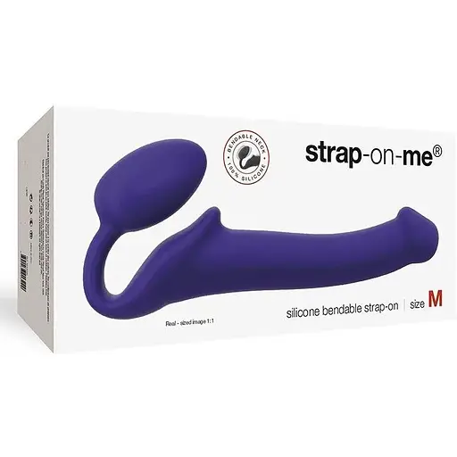 Безременный страпон Strap-On-Me Violet M - фото 3