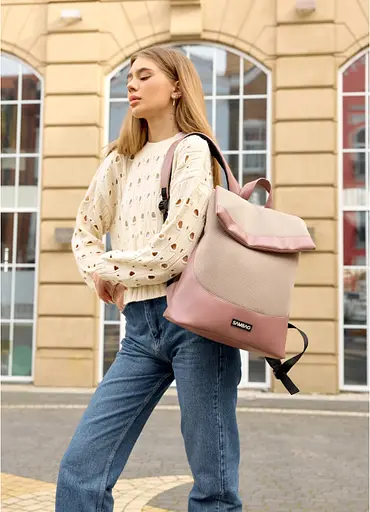 Жіночий рюкзак Sambag 37х31х14 см 000305470 - фото 7