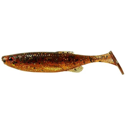 Силікон Savage Gear Fat Minnow T-Tail 130 мм 20.0g Motoroil UV (поштучно)