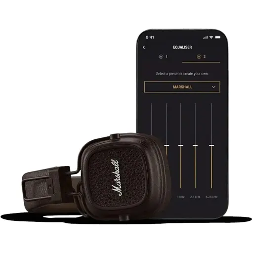 Bluetooth-гарнитура Marshall Major V Brown (1006834) - фото 7