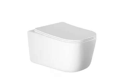 Комплект инсталляция Volle i-Frame 3в1 i9120C + унитаз Volle Hippo с сиденьем Slim slow-closing клавиша хром 13-44-202+i9120C, Белый - фото 2