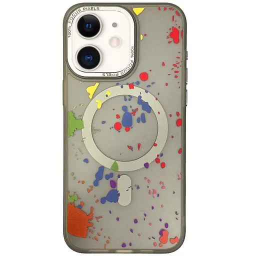 Чохол Epik TPU+PC Flush with MagSafe для Apple iPhone 11, 6.1 Titanium grey - фото 1