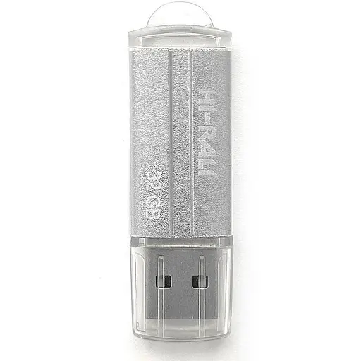 Флеш накопичувач USB 32Gb Hi-Rali Corsair сріблястий USB 2.0 (HI-32GBCORSL) - фото 1