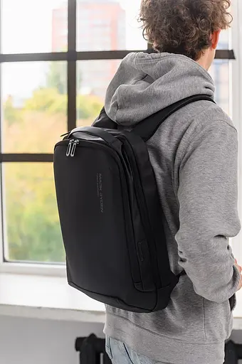 Рюкзак Mark Ryden для ноутбука 15.6 дюймов MR9008 с ортопедической спинкой Черный - фото 6