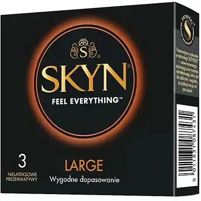 Презервативы безлатексные Skyn ​​Large XL (3 шт.)