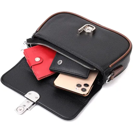 Кожаная сумка женская Vintage 21.5х15х6 см sum0024723 - фото 6