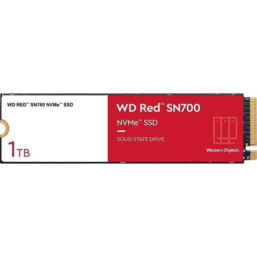 Накопитель SSD Western Digital m.2 NVMe 1Tb WD Red PCIE 3.0 (WDS100T1R0C-68BDK0) - фото 1