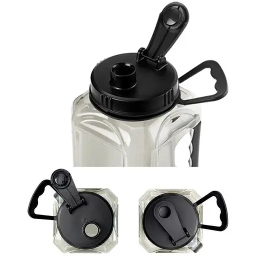 Пляшка IronFlex Water Jug Gallon 2.4 л Clear - фото 5