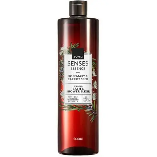 Средство для принятия ванны и душа Avon Семена розмарина и морковки 2 в 1 500 мл - фото 1