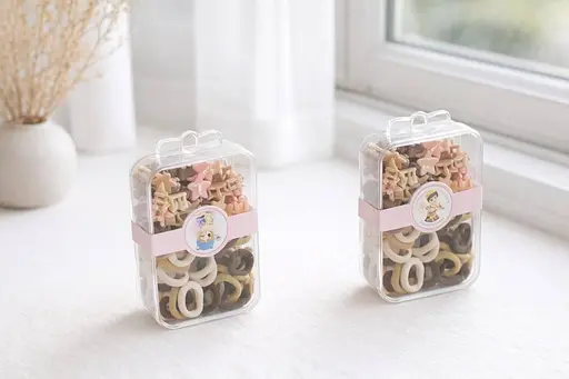 Набір аксесуарів для волосся в боксі 2 в 1 - фото 1