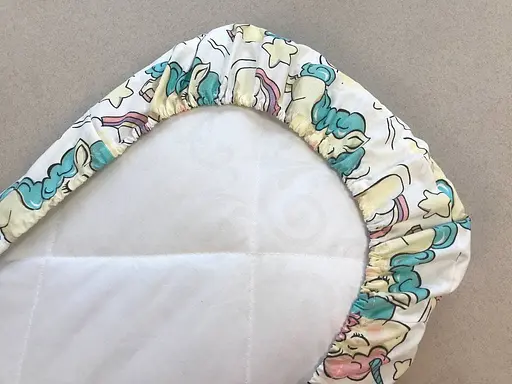 Непромокаемая простынь Moontime в коляску "Единорожки" - фото 3