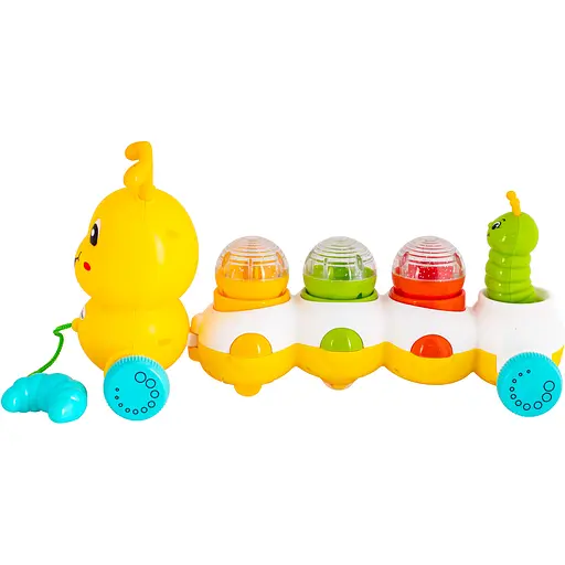 Іграшка музична Baby Team Повзунчик (8659_жовтий) - фото 2