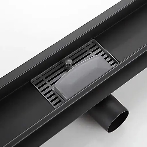 Душевой трап Gappo 70х700 мм, нержавеющая сталь, черный G87007-36 - фото 5