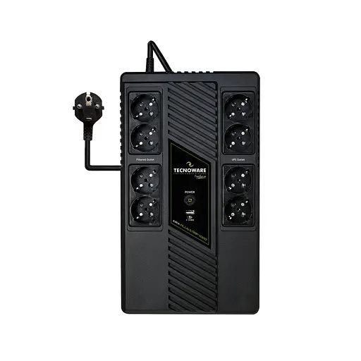 Пристрій безперебійного живлення TECNOWARE ERA PLUS STRIP 1000 TOGETHER ON (FGCERAPLS1002SCH) - фото 2