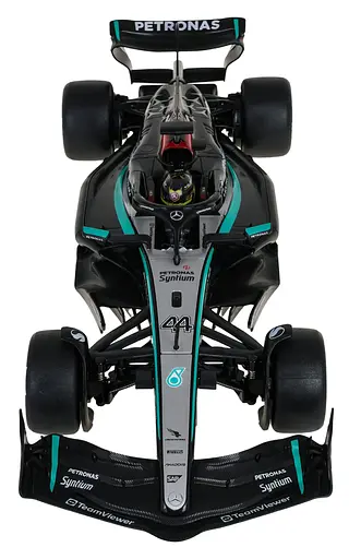 Машинка Mercedes-AMG F1 W15 E Performance Black чорний RASTAR модель 1:12 Автомобіль на дистанційному керуванні + пульт - фото 8
