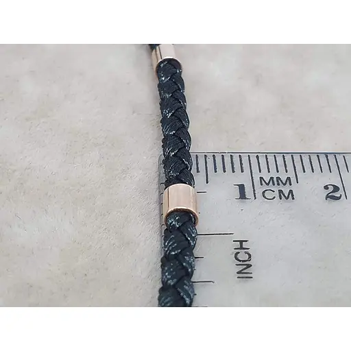 Браслет з текстилю Tango з золотими вставками. 910088 19 - фото 2