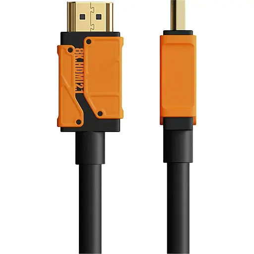 Кабель Hagibis HM04 HDMI to HDMI 2.1 2m Black/Orange (606522) [136952]