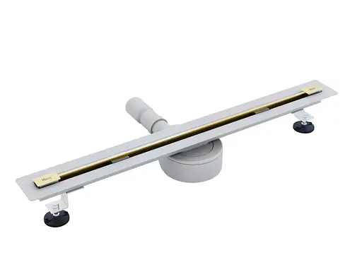 Трап для душу Rea Neo 80 Ultra Slim Pro brushed gold REA-G9805 - фото 3