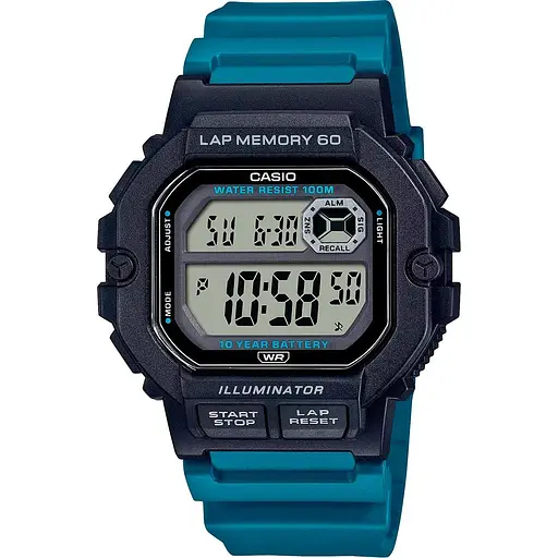 Наручний годинник Casio WS-1400H-3AVE [88993]
