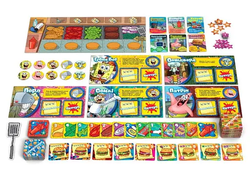 Настольная игра Rozum Губка Боб Квадратные Штаны (укр.) (R082UA) - фото 3