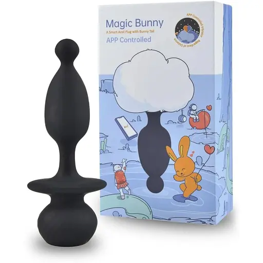 Анальна смарт-пробка Magic Motion Bunny зі знімним пухнастим хвостиком - фото 6