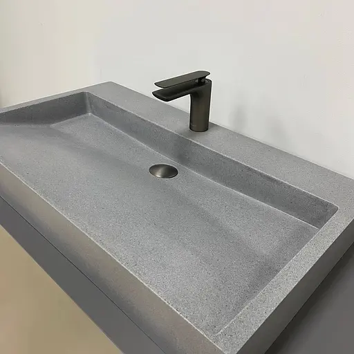 Умивальник VBI Vieste 90 grey matt накладний VBI-016802, Сірий - фото 3