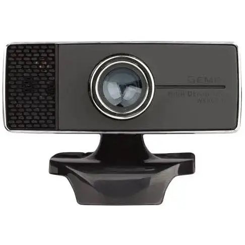 Веб-камера Gemix T20, 1.3Mp, 1280x720/30 fps, мікрофон, USB 2.0, фіксований фокус, 1.5 м, багатофункціональний затискач чорна - фото 1