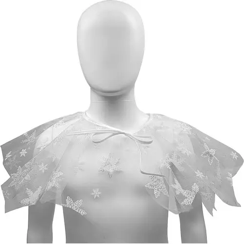 Накидка Снежинка мини 23 см - фото 1