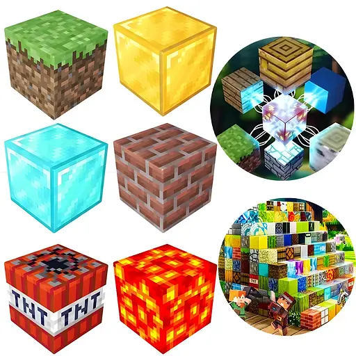 Магнитный конструктор Pixel Block Base на 51 деталь (RDF-951/1) - фото 3