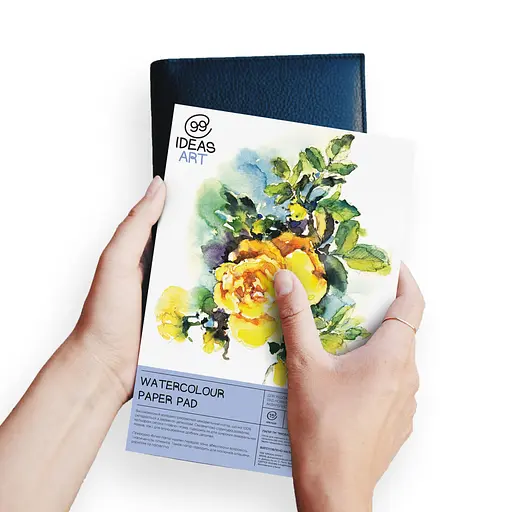 Склейка для акварели CP, А5 230 г/м2, 15 листов, (100% хлопок), 99IDEA9-WP1A5 - фото 2
