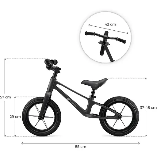 Беговел Kinderkraft Eter Black (KRETER00BLK0000) - фото 6