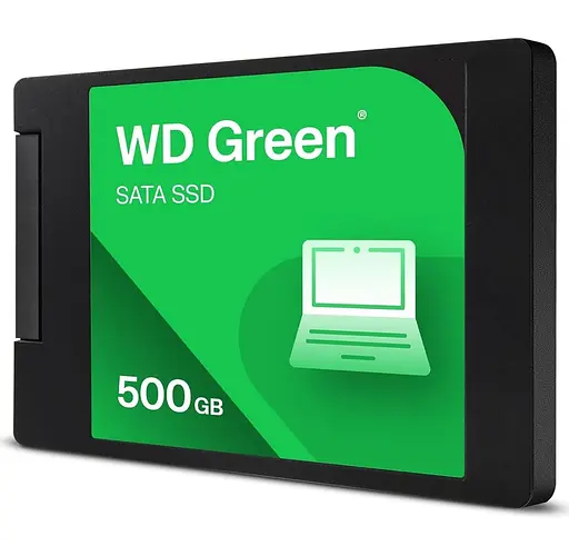 Накопитель SSD Western Digital Sata 2.5 500GB WD Green 545MB/S (WDS500G5G0A) - фото 2