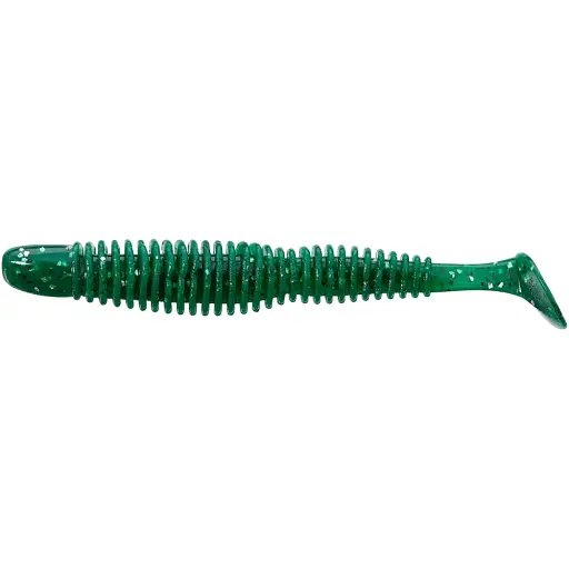 Силикон Reins Bubbling Shad 4" 397 Motor Oil SP (8 шт/уп)