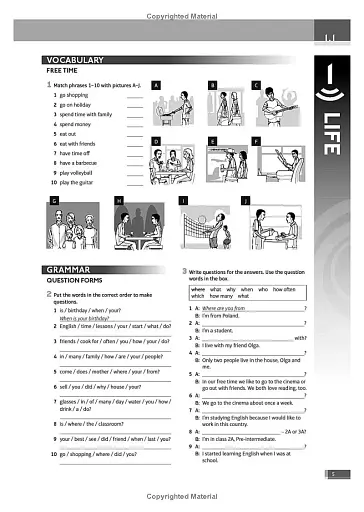 Speak Out. Pre-Intermediate Workbook with key - фото 4