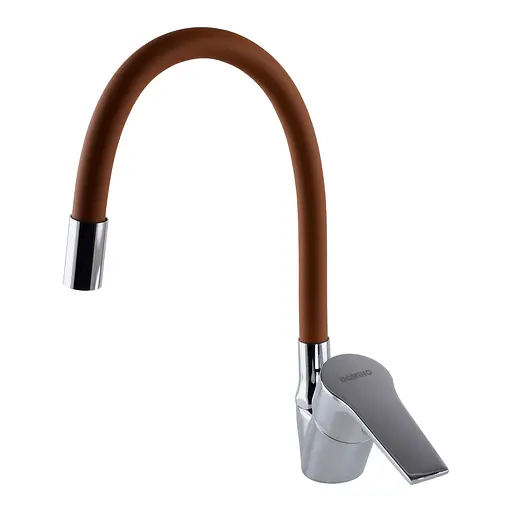 Смеситель для кухни Domino Blitz DBC-203SLR-Brown Коричневый - фото 2