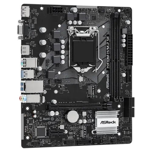 Материнская плата ASRock H410M-H/M.2 SE LGA 1200 (H410M-H/M.2 SE) - фото 2