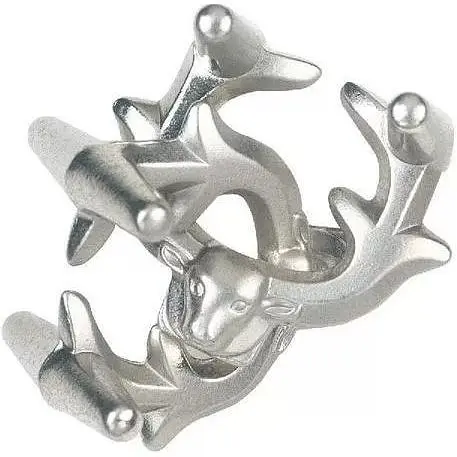 Головоломка Huzzle Elk (Эльк) Cast Puzzle 5 звезд 473795 - фото 1