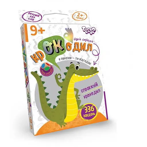 Настольная игра Danko Toys Тот самый крокодил (укр.) (CROC-02-01U) - фото 1