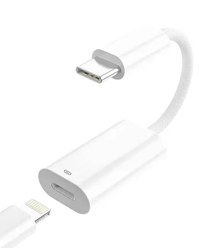 Кабель перехідник з Lightning мама на Type-C тато XO NB-R268a 17w - фото 4