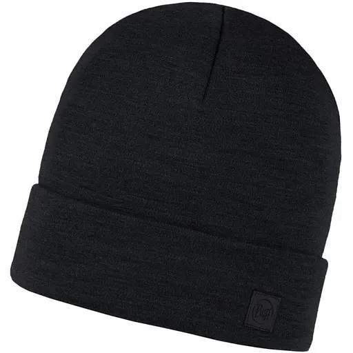 Шапка Buff Merino Heavyweight Beaney Solid Black (1033-BU 111170.999.10.00)