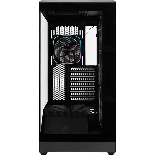 Корпус 1stPlayer GM7-BK-3FN7R-1FN7 Black - фото 7