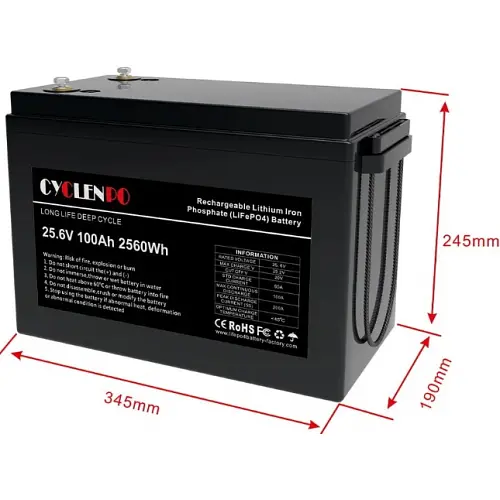 Аккумулятор Cyclen 25.6V 100AH LiFePo4 - фото 6